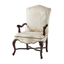 Стул Theodore Alexander Cupid&#039;s Bow Dining Armchair, фото 1