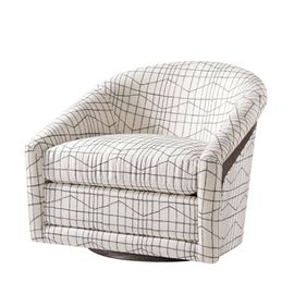 Кресло Theodore Alexander Grandeur Swivel Lounge Chair, фото 1