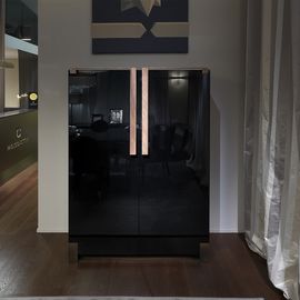 Шкаф Paolo Castelli BLACK &amp; GOLD HIGH CABINET, фото 1