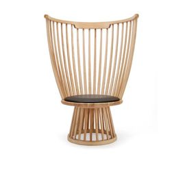 Кресло Tom Dixon Fan Chair Natural, фото 1