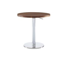 Ligne Roset BOBINE Height-adjustable table, walnut, фото 1
