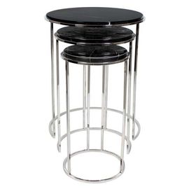 Приставной стол Eichholtz Side Table Millennium set of 3, фото 1