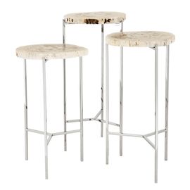 Приставной стол Eichholtz Side Table Newson set of 3, фото 1