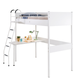 Кровать + письменный стол CILEK White (90x190 Cm), фото 1