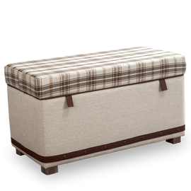 Пуф CILEK Royal Plaid Storage Ottaman, фото 1