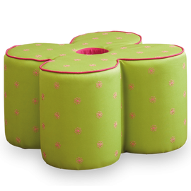 Пуф CILEK Princess Daisy Ottoman (Green), фото 1