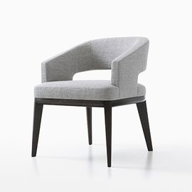 Стул с подлокотниками Holly Hunt MINERVA DINING CHAIR, фото 1