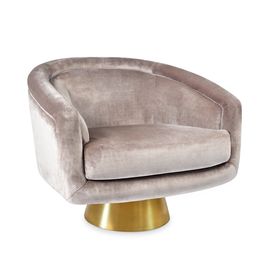 Кресло Jonathan Adler Bacharach Swivel Chair, фото 1