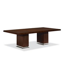 Обеденный стол Ralph Lauren Duke Pedestal Dining Table - Penthouse Rosewood, фото 1