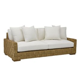 Диван Ralph Lauren Black Palms Woven Sofa, фото 1