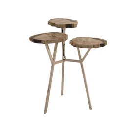 Журнальный столик Phillips Collection Petrified Wood Beverage Table, 3 Tiered, фото 1