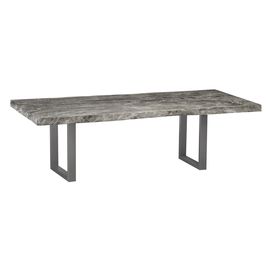 Обеденный стол Phillips Collection Chamcha Wood Dining Table, Grey Stone, фото 1