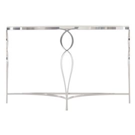 Консоль Bernhardt Calista Metal Demilune Console Table, фото 1