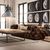 Restoration Hardware Soho Tufted Leather Sofa, фото 4