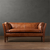 Restoration Hardware Sorensen Leather Sofa, фото 1