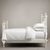 Restoration Hardware 19th C. Quatrefoil Iron Bed Distressed White, фото 3