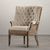 Restoration Hardware Deconstructed 19th C. English Wing Chair, фото 1