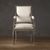 Restoration Hardware Vintage French Square Upholstered Armchair, фото 4