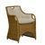 Стул с подлокотниками Ralph Lauren Jamaica Wicker Dining Chair, фото 1