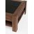 Журнальный столик James Duncan Tristan distressed leather and walnut coffee table, фото 3