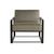 Кресло Arteriors Vince Lounge Chair Gemstone Texture, фото 2