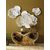 Декоративный настенный элемент Phillips Collection Flower Wall Art White, Small, фото 2