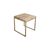 Приставной столик Phillips Collection Onyx Accent Table, SS Base, фото 4
