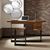 Письменный стол Phillips Collection Chamcha Wood Standing Desk, Iron Frame with Drawers, Bar Height, фото 3
