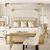 Двуспальная кровать Bernhardt Aiden Acrylic Canopy Upholstered Bed, фото 4