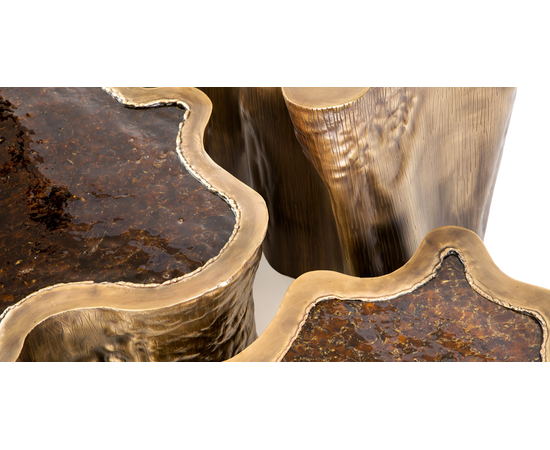 Журнальный столик Bat eye Lake set center table, фото 5