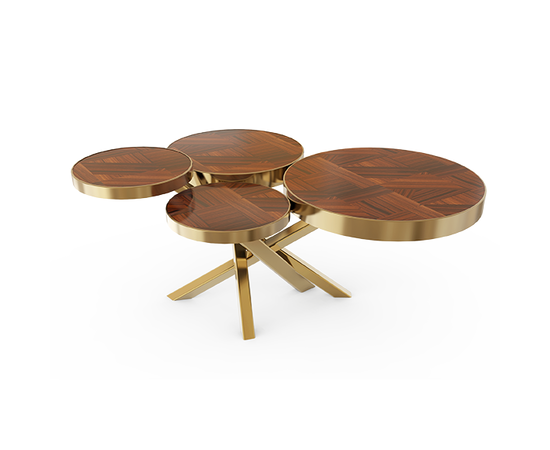 Журнальный столик Bat eye Wheel center table, фото 1