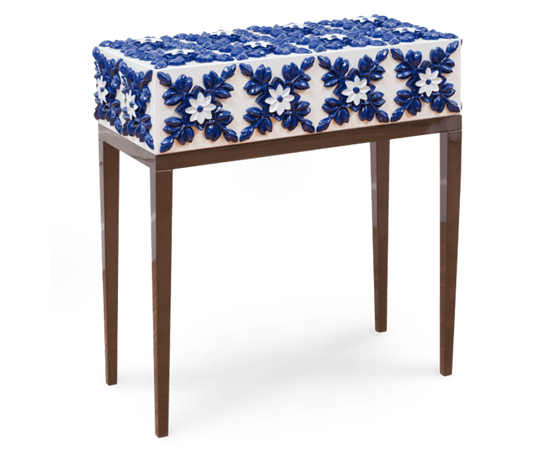 Прикроватный столик Bat eye Blue side table, фото 1