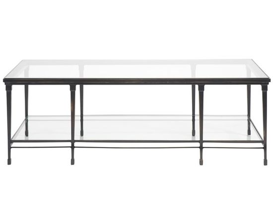 Коктельный столик Vanguard Furniture Hardin Cocktail Table / Glass Top, фото 5