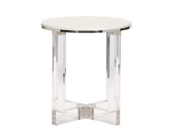 Боковой столик Vanguard Furniture Nova Round End Table Base, фото 1