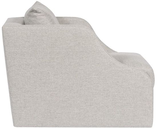 Кресло Vanguard Furniture Cora Stocked Swivel Chair, фото 4