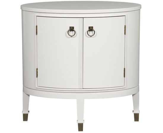 Боковой столик Vanguard Furniture Maclaine Oval End Table, фото 2