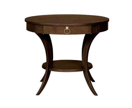 Боковой столик Vanguard Furniture Penrose Circle Lamp Table, фото 1