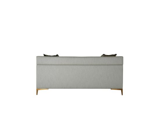 Диван Theodore Alexander Boystown Love Seat (Brushed Brass), фото 9
