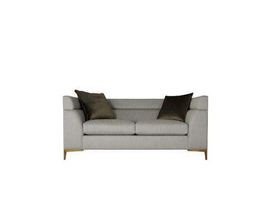 Диван Theodore Alexander Boystown Love Seat (Brushed Brass), фото 8