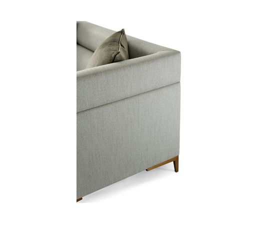 Диван Theodore Alexander Boystown Love Seat (Brushed Brass), фото 5