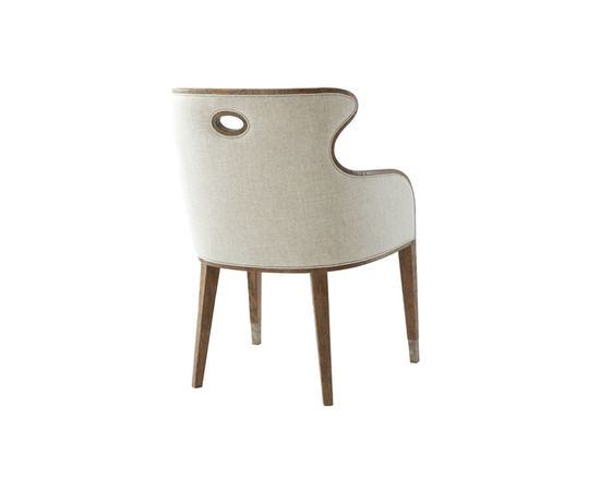 Стул Theodore Alexander Cannon Scoop Back Upholstered Chair, фото 5