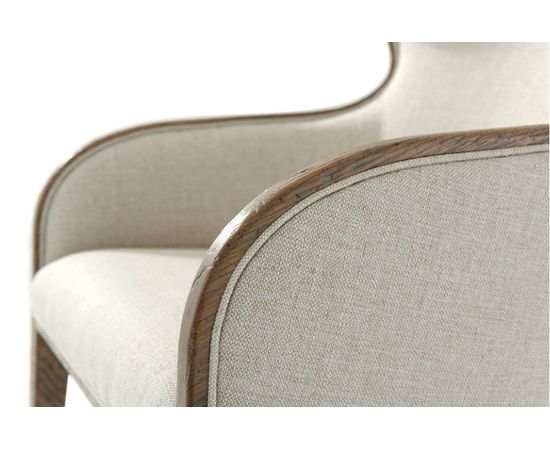Стул Theodore Alexander Cannon Scoop Back Upholstered Chair, фото 2