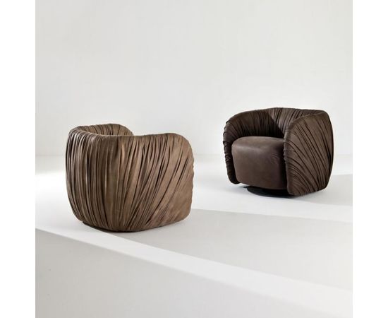 Кресло вращающееся Laurameroni Drapè Lounge, фото 1