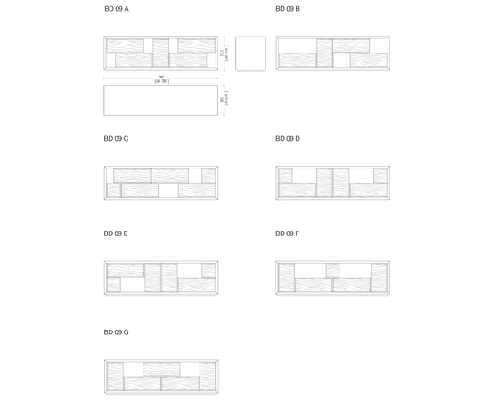 Модульная тумба Laurameroni BD 09, фото 2