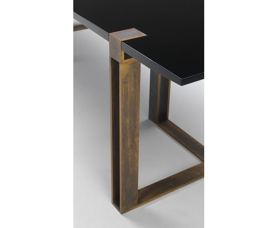 Обеденный стол Paolo Castelli Black and Gold dining table, фото 7