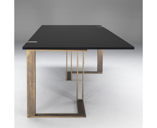 Обеденный стол Paolo Castelli Black and Gold dining table, фото 8