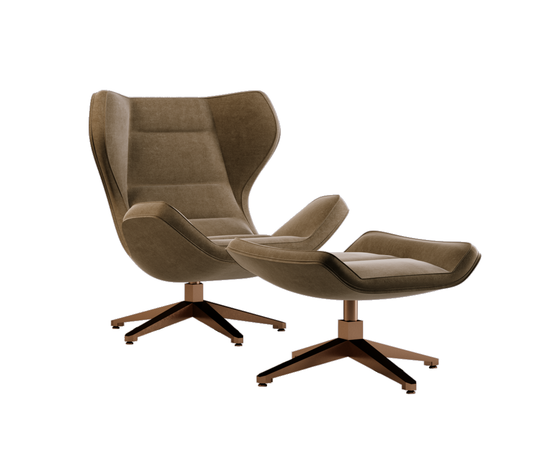 Кресло Paolo Castelli Lagos office chair e pouf, фото 1