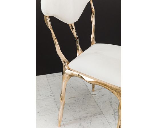 Стул Markus Haase Faceted Bronze Dining Chair, фото 3