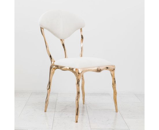 Стул Markus Haase Faceted Bronze Dining Chair, фото 1