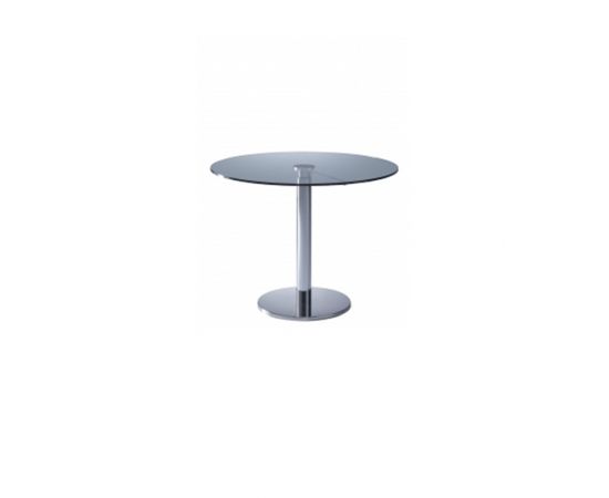 Ligne Roset BOBINE Height-adjustable table, clear glass, фото 1